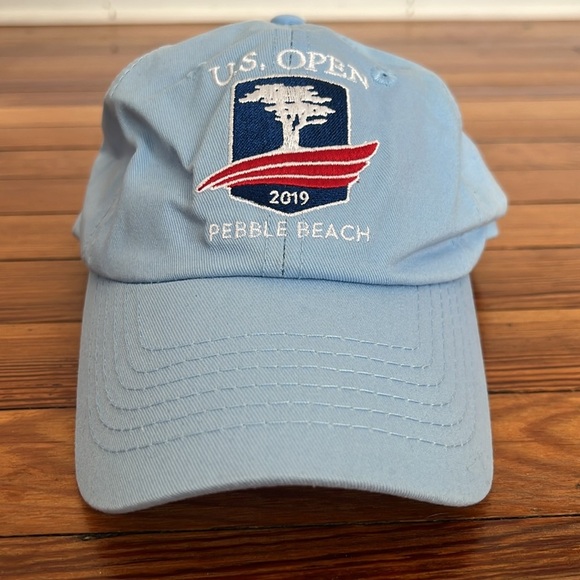 U.S. Open Pebble Beach 2019 Adjustable Blue Baseball Hat - OS - Picture 4 of 6